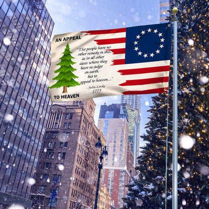 An Appeal To Heaven Flag Pine Tree Christmas Grommet Flag MLN2143GF