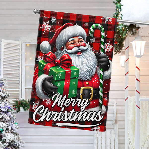 Funny Santa Claus Merry Christmas Flag TQN4013F