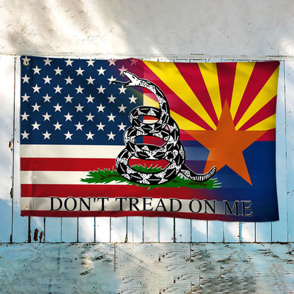 Arizona Gadsden Don’t Tread on Me Grommet Flag MLN1260GF