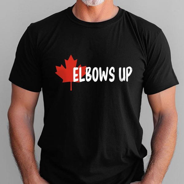 Elbows Up Canada Strong T-shirt TQN4977TTH