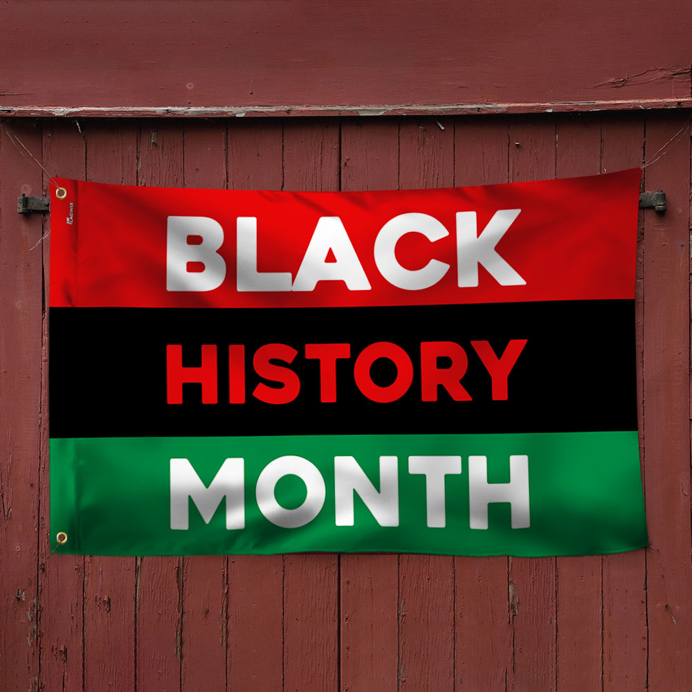 Black History Month Grommet Flag TQN2396GF
