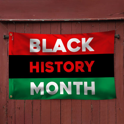 Black History Month Grommet Flag TQN2396GF