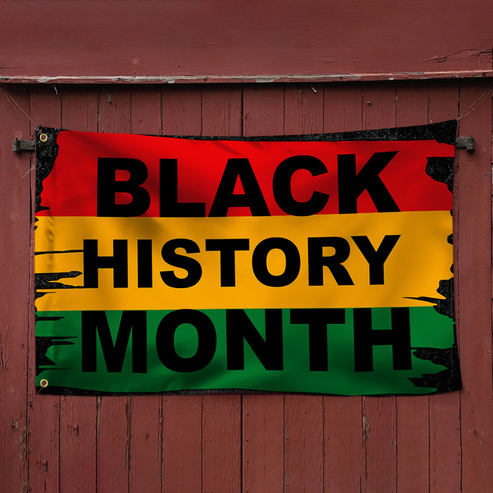 Black History Month Grommet Flag QNK1037GF