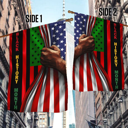 Black History Month Flag TRL1703Fv1