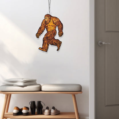 Sasquatch Bigfoot Acrylic Suncatcher Hanging Sign MLN4502AS