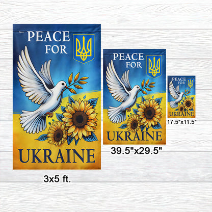 Peace for Ukraine Flag MLN5326TTH