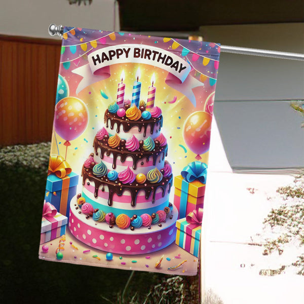 Happy Birthday Celebration Flag TQN4693F