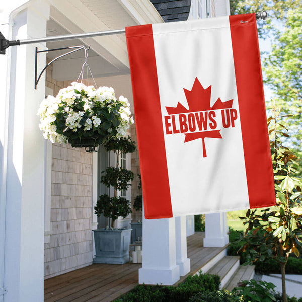 Elbows Up Canada True North Strong And Free Flag TQN4978TNB