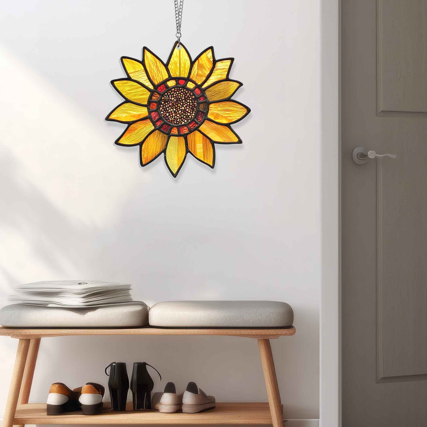 Sunflower Acrylic Suncatcher Window Hanging MLN4259DNV