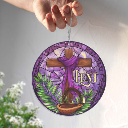 The Season of Lent Easter Acrylic Suncatcher Window Hanging Sign TQN4890HVN