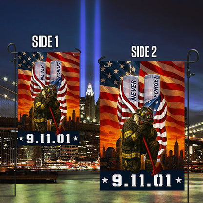 Never Forget September 11 Patriot Day 911 Flag MLN6266LPN