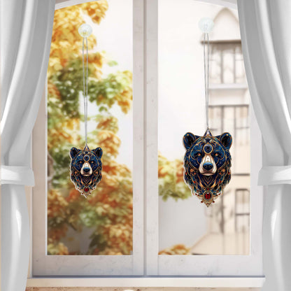 Bear Suncatcher Wildlife Animal Acrylic Hanging Sign TQN4444AS