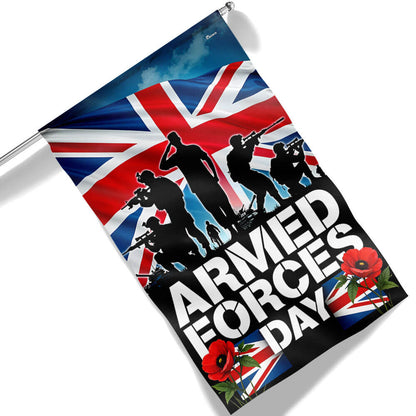 Armed Forces Day Union Jack Veteran Flag MLN5440TNB