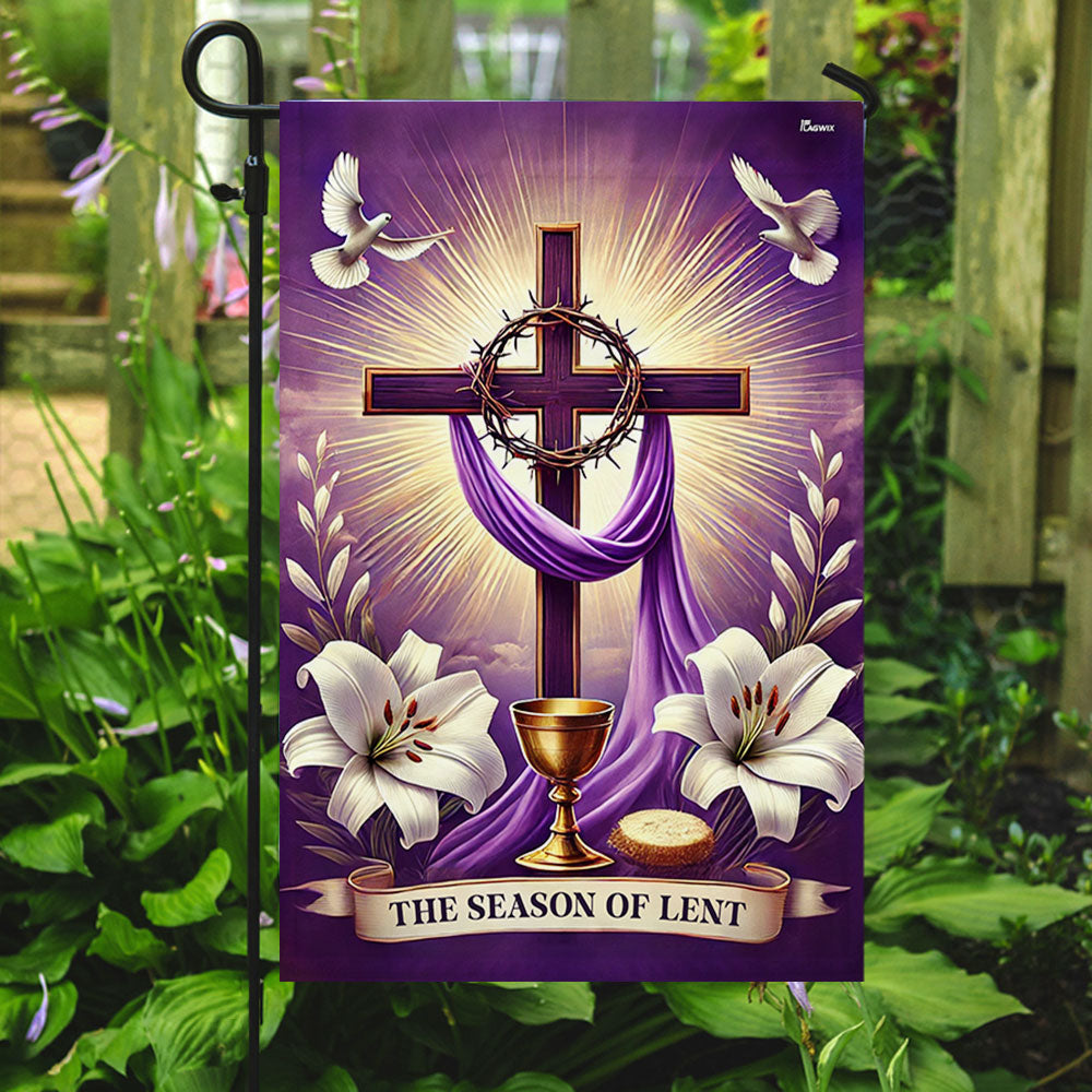 The Season Of Lent Easter Christian Religious Flag TQN4891HVN