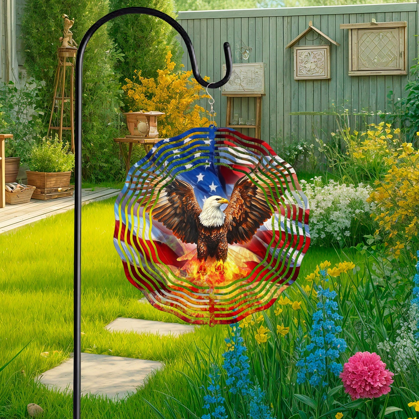 Patriotic Eagle American Pride Wind Spinner TQN4831PMN