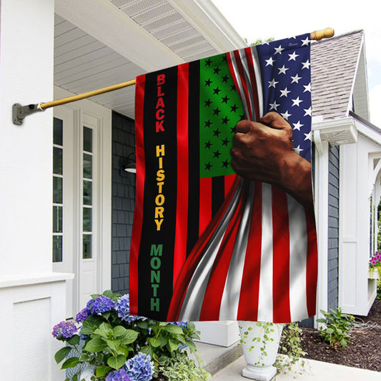Black History Month Flag TRL1703Fv1